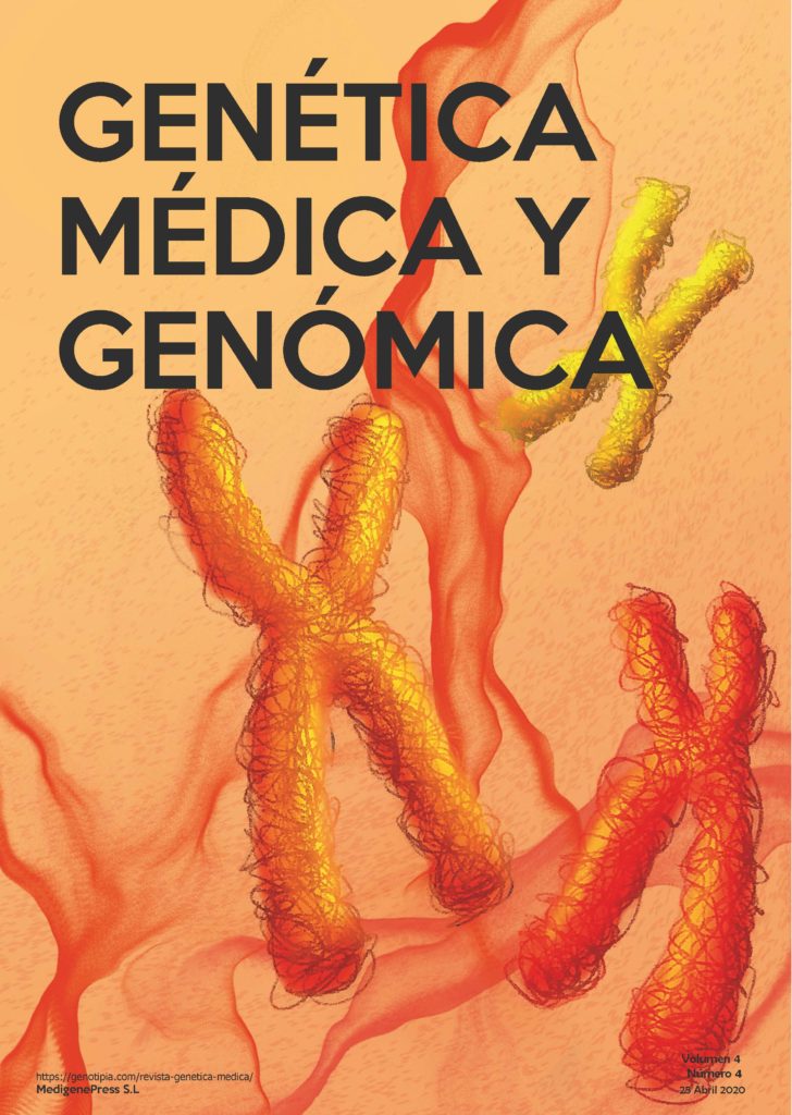 Bienvenidos al número 4 de Genética Médica y Genómica Genotipia