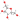 Estructura molecular de la fructosa. Imagen: Alundra.