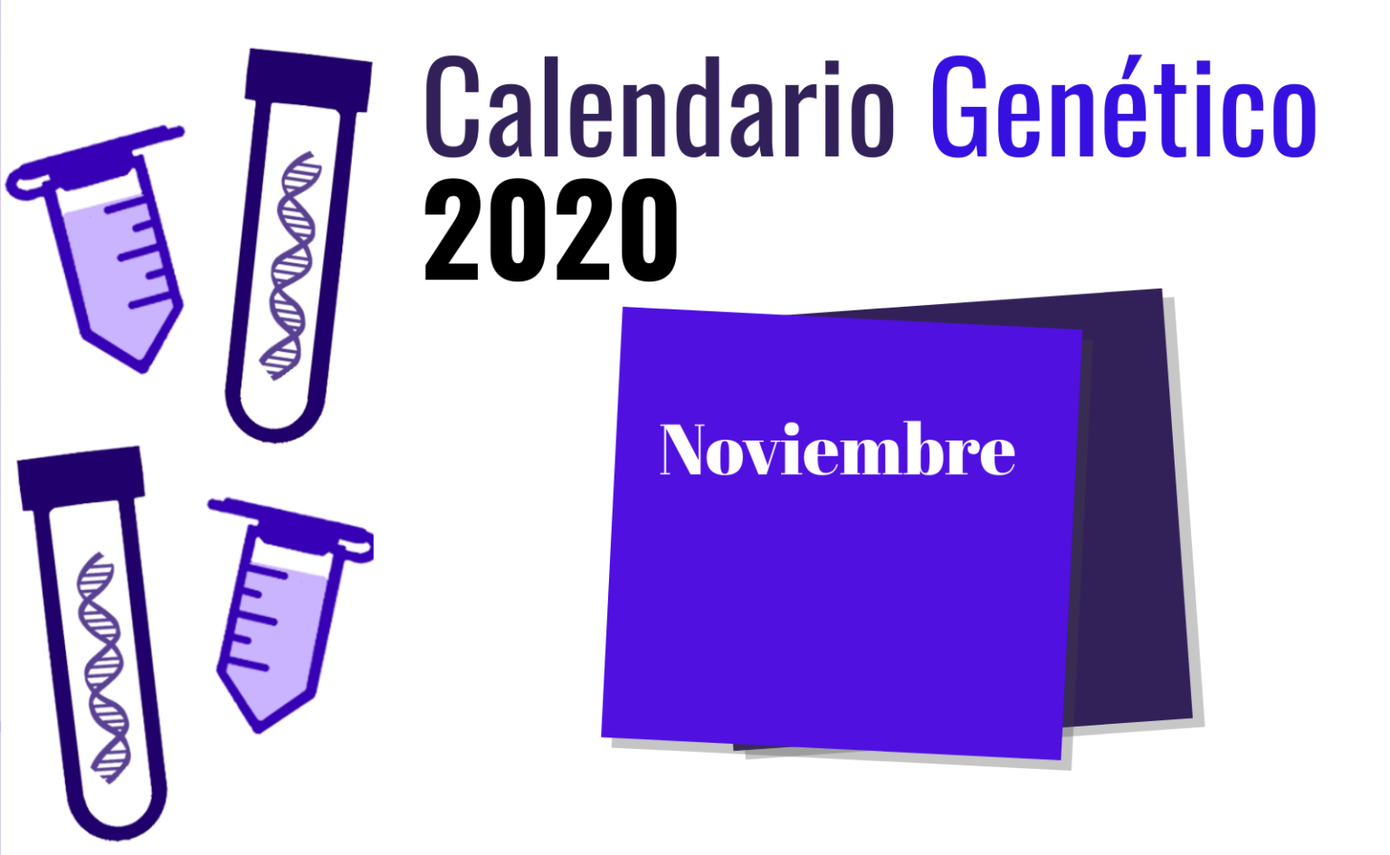 Calendario Genético: Noviembre 2020 - Genotipia