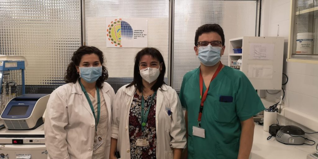 Investigadores responsables del estudio de vih-1 e3n republica del congo