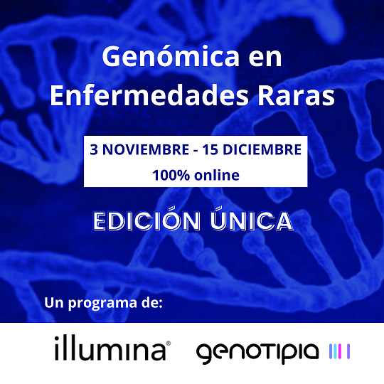 formación en genómica en enfermedades raras