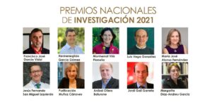 Premios Nacionales de Investigación 2021