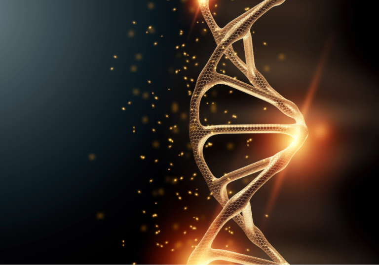 El síndrome de Noonan se debe a diversas mutaciones que afectan a genes involucrados en la vía de señalización RAS/MAPK. Imagen: Adobe Express