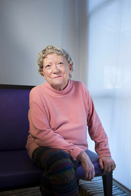 Marthe Gautier, científica que descubrió la conexión entre la trisomía 21 y el síndrome de Down. 