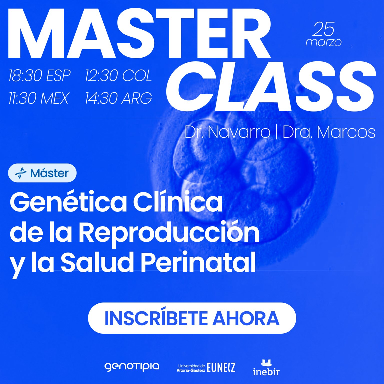 master class medicina reproudctiva