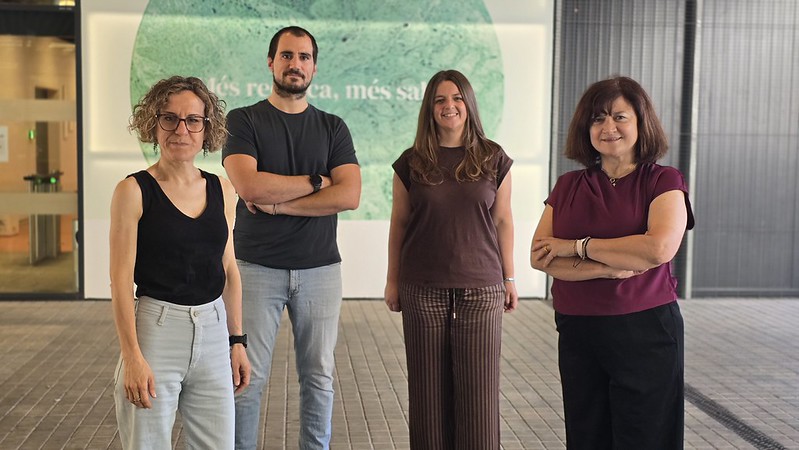 Investigadores que han analizado biomarcadores de respuesta a psicoterapias en depresión. Imagen: Instituto de Investigación Sant Pau.