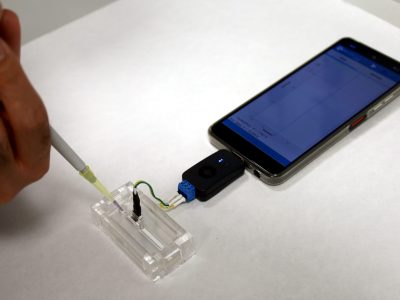 Imagen del nuevo test de diagnóstico que detecta ARN viral en minutos.