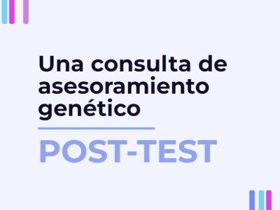 asesoramiento genético post-test