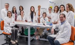 Investigadores que han participado en el estudio que identifica un biomarcador para el cáncer de endometrio