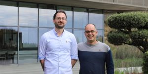 Mustafa Sibai y Eduard Porta_Instituto Josep Carreras. Fuente: Instituto de Investigación contra la Leucemia Josep Carreras