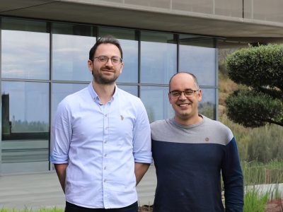 Mustafa Sibai y Eduard Porta_Instituto Josep Carreras. Fuente: Instituto de Investigación contra la Leucemia Josep Carreras