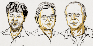 La Asamblea Nobel del Instituto Karolinska ha concedido el Premio Nobel de Fisiología o Medicina 2026 a Karl Deisseroth, Peter Hegemann y Georg Nagel por sus descubrimientos sobre los canales iónicos activados por luz y la optogenética. Ill. Niklas Elmehed © Nobel Prize Outreach.