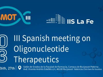 Información sobre el próximo III Encuentro Español sobre Oligonucleótidos Terapéuticos.