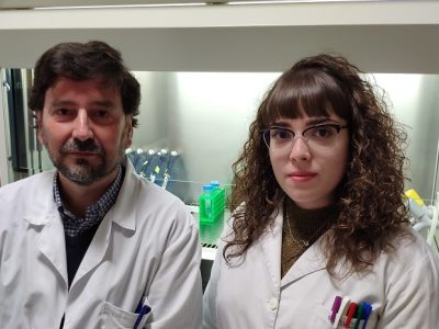 José Luis Mauriz y Flavia Fondevila, miembros del equipo de investigación y autores principales de los artículos. Imagen: CIBEREHD.