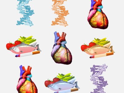 Los resultados del trabajo muestran que llevar un estilo de vida saludable reduce el riesgo genético a sufrir enfermedades coronarias. Imagen: Medigene Press SL.